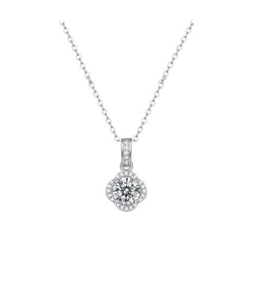 Сребърно колие Gleam Gems с мойсанит Сребърно колие Gleam Gems с мойсанит
